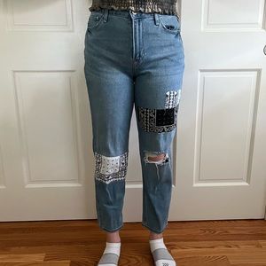 High Rise Mom Jeans